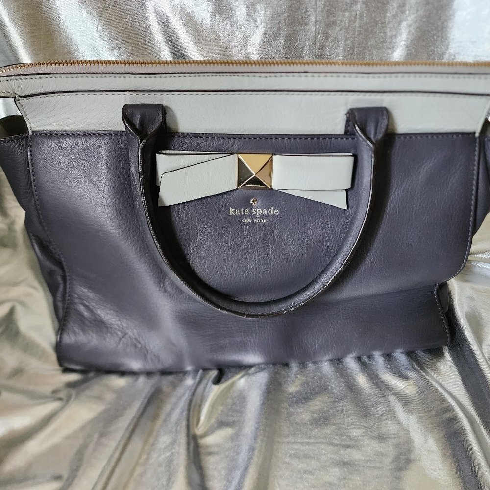 Two-tone Kate Spade‎ blue/gray Satchel